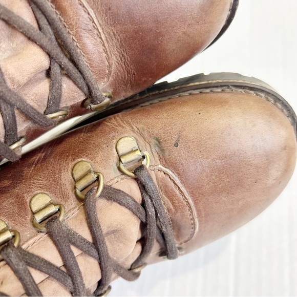 Birkenstock Jackson Boot Natural Nubuck Leather Brown Size 37 E Size 6 or 6.5 N - Picture 8 of 16